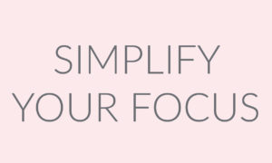 Simplify Your Focus with Jenn Elwell